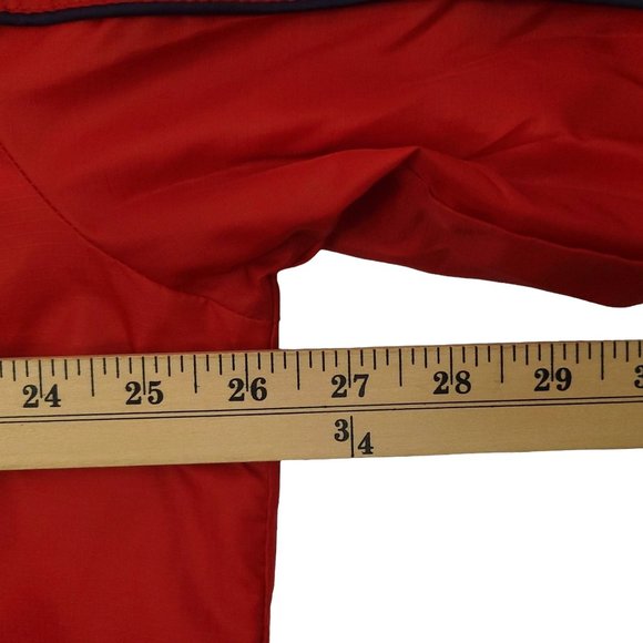 Boston Red Sox Quarter Zip Pullover Windbreaker Size L MLB Genuine Merchandise - Picture 3 of 16